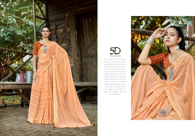 Mahotsav 5d Designer Wholesale Georgette Sarees Catalog